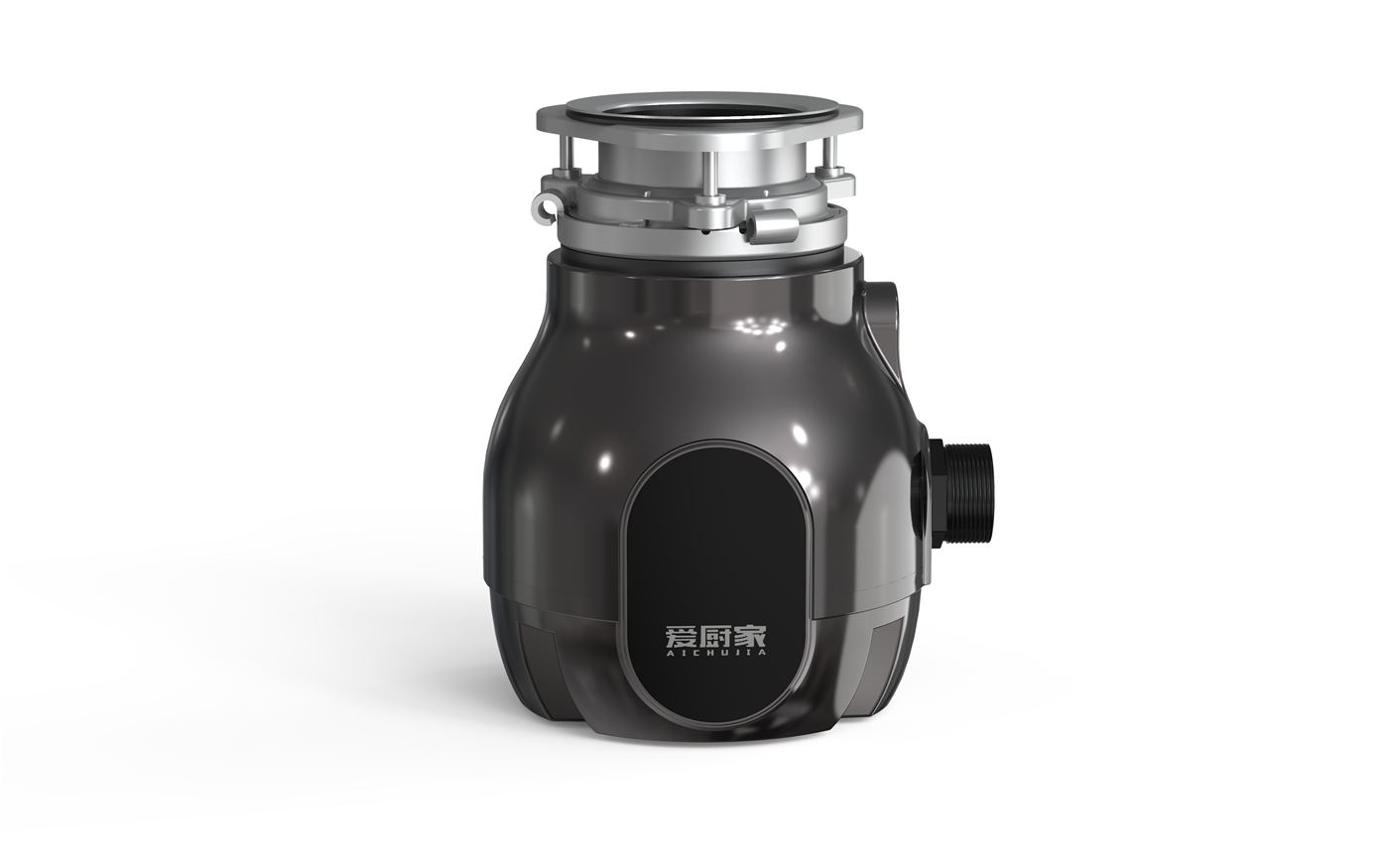 爱厨家智能厨余垃圾处理器 黑钛款